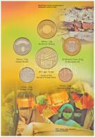 Tajvan 2013. 1$-50$ (5xklf) forgalmi sor + "A Kínai Köztársaság Külügyminisztériuma" multi...