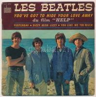 Les Beatles (The Beatles) - Youve Got To Hide Your Love Away (Du Film Help!). Vinyl, 7, 45 RPM, EP. Odeon, Franciaország, 1965.