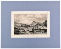 cca 1840 Ludwig Rohbock (1820-1883)-F.Foltz: Hradeki Hámor, Pest, Lauffer és Stolp, (Darmstadt, G. G...