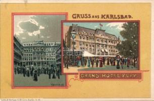 Karlovy Vary Grand Hotel Pupp Litho s: Hawliczk