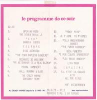 1951 A párizsi Crazy Horse Saloon prospektusa