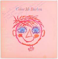 Barbra Streisand - Color Me Barbra. Vinyl, LP, Album, Stereo. Columbia. Egyesült Államok, 1966. NM, aláírt.