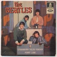 The Beatles - Strawberry Fields Forever / Penny Lane. Vinyl, 7, 45 RPM, EP. Odeon, Franciaország, 1967.