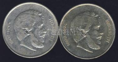 1947. 5 Ft (2x) "Kossuth" Ag T:2/3+