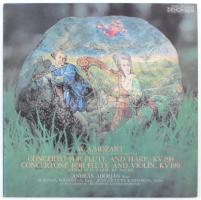 W. A. Mozart : Adorjan - Mildonian - Kantorow - Stadlmair - Concerto For Flute And Harp - Concertone - Rondo. Vinyl, LP. Denon. Japán, 1980. VG+