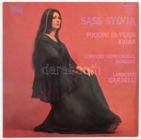 Sass Sylvia, Puccini & Verdi - Puccini És Verdi Áriák. Vinyl, LP, Album. Hungaroton. Magyarország, 1977. VG+
