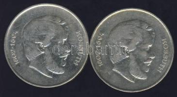 1947. 5 Ft (2x) "Kossuth" Ag T:2/3+