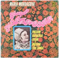 Maria Mordasova - Russian Folk Songs. Vinyl, LP, Compilation. Melody. Szovjetunió, 1980. VG+