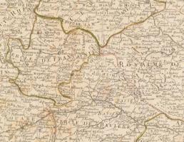 1784 L'Empire d'Allemagne Divisé par Cercles Subdivisés en leurs Etats et Souverainetés, ....