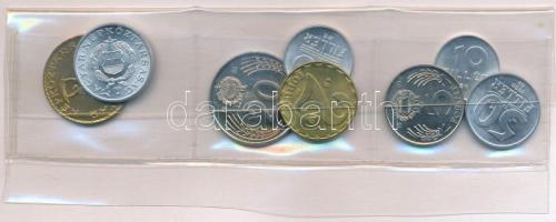 1989. 10f-20Ft (8xklf) forgalmi összeállítás T:UNC,AU