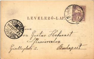 1900 Lőcse, Leutschau, Levoca; Lőcse-völgy. Latzin János kiadása / Levocská Dolina / valley