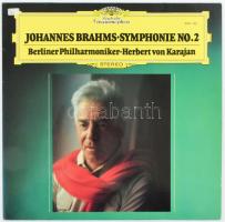 Johannes Brahms, Berliner Philharmoniker, Herbert von Karajan - Symphonie No. 2. Vinyl, LP, Stereo. Deutsche Grammophon. Ausztria, 1978. VG+