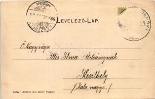 1905 Pozsony, Pressburg, Bratislava; Színház tér, Nemzeti és Palugyai szálloda, szökőkút. Bediene di...