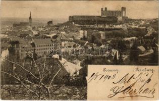 1903 Pozsony, Pressburg, Bratislava; Bediene dich allein (fl)