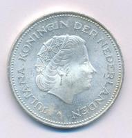 Hollandia 1970. 10G Ag Julianna T:AU Netherlands 1970. 10 Gulden Ag Juliana C:AU Krause KM#195