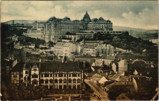 Budapest I. Tabán, Krisztina körút, Krisztinaváros, királyi vár, községi elemi polgári iskola (EK)