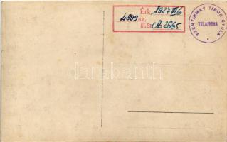 1927 Budapest XXII. Budafok, Pincemesteri tanfolyam pincéje, lovas szekér. photo (fl)