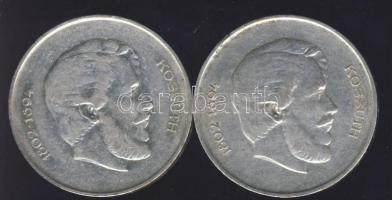 1947. 5 Ft (2x)"Kossuth" Ag T:2/3+