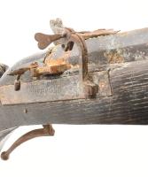 Kanócos muskéta cca 1600. Ágyazat pótolt. 175 cm