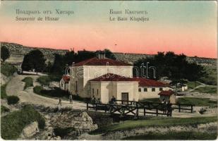 1910 Hisarya, Hissar, Chisar, Toplitsa; Le Bain Kiupdjez / Kupchez Baths, spa (EK)