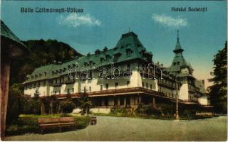 1927 Calimanesti, Baile Calimanesti; Hotelul Societatii / hotel, spa (EK)