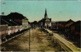 Igló, Zipser Neudorf, Spisská Nová Ves; látkép. Ferencz D. kiadása / general view (EK)