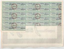 Franciaország / Párizs 1929. "La Shannon Francaise" "B" részvénye 100Fr-ról szel...