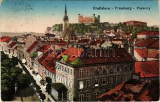 1923 Pozsony, Pressburg, Bratislava; látkép / general view (EK)