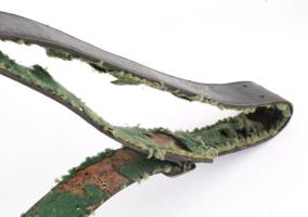 Zászlóhordó bőrfelszerelés XIX. sz vége. 95 cm