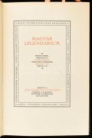 Magyar legendárium. Ford.: Tormay Cecil. Molnár C. Pál fametszeteivel. Bp., (1931), Kir. M. Egyetemi Nyomda, 134+(2) p. 32 szövegközi fametszetű képpel, könyvdísszel illusztrálva. Kiadói aranyozott félpergamen-kötés, a borítón kis kopásnyomokkal, két gyűrött lappal, kis lapszéli foltokkal.