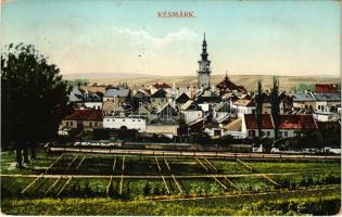 1913 Késmárk, Kezmarok; látkép. Feitzinger Ede No. 690. 1908/18. / general view + PODOLIN - POPRÁD 155 (EK)