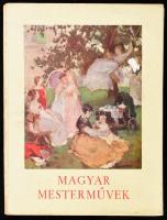 Petrovics Elek: Magyar mesterművek. Bp., 1936, Pesti Napló. Gazdag (nagyrészt fekete-fehér) képanyaggal, többek közt Vaszary János, Rippl-Rónai József, Ferenczy Károly, Berény Róbert műveivel illusztrálva. Kiadói kartonált papírkötés, kopott borítóval, kissé sérült gerinccel.