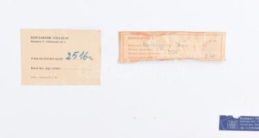 Karácsonyi Irén (1908-1992): Asztali virágcsendélet. Olaj, farost, jelzett, hátoldalán autográf feli...