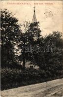 1918 Bábolna, római katolikus templom. Fischer Gyula kiadása (EK)