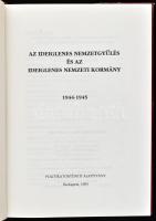 Az Ideiglenes Nemzetgyűlés és az Ideiglenes Nemzeti Kormány. 1944-1945. Szerk.: Feitl István. Bp., 1...