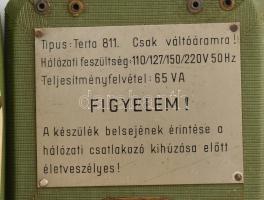 Tesla szalagos magnó cca 1965. Működő jó állapotban 35x28 cm