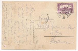 1926 Hegyeshalom, Vasútállomás. Vasúti levelezőlapárusítás 6203. (EK)