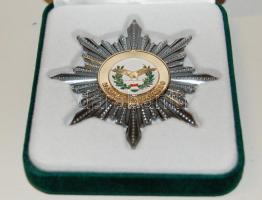 DN "Magyar Honvédség" zománcozott, repülős kitüntetés T:1 Eredeti díszdobozban!