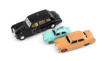 3 db Dinky Toys autó kopottak 14-7 cm