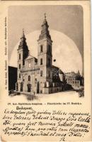 1902 Budapest V. IV. ker. főplébániatemplom. Ganz Antal 73. Erdélyi udvari fényképész felvétele (EB)