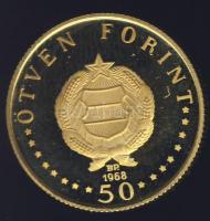 1968. 50Ft Au "Semmelweis" 4,205g T:PP