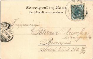 1905 Trieste, Trieszt; Canal grande / Grosser Canal / canal (fl)
