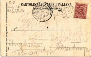 1901 Roma, Rome; La Battaglia di Calafatimi, dettaglio del Monumento a Garibaldi (fa)