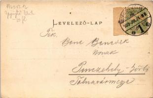 1903 Székesfehérvár, Vörösmarty tér. Eisler Adolf kiadása (EK)