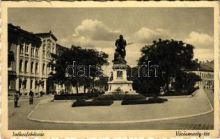 1939 Székesfehérvár, Vörösmarty tér, Hősök szobra, emlékmű (EK)