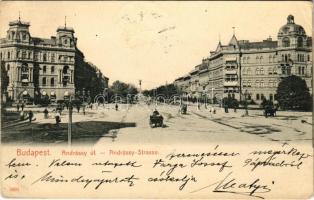 1906 Budapest VI. Andrássy út, Kodály körönd. Taussig A. 5891. (EK)