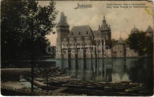 1907 Budapest XIV. Városliget, Vajdahunyad vára (EM)