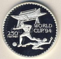 Mongólia 1994. 250T Ag "Labdarúgó VB" T:PP