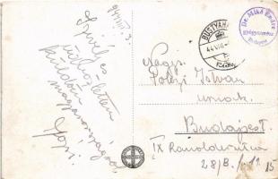 1944 Úrmező, Vermeziv, Polien Riskeve, Ruske Pole; Hangya szövetkezet üzlete, Talabor folyó / cooper...