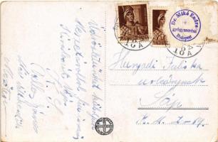 1944 Mezőterem, Terem, Tiream; Római katolikus iskola és templom, plébánia, hősök emlékműve, Hangya ...